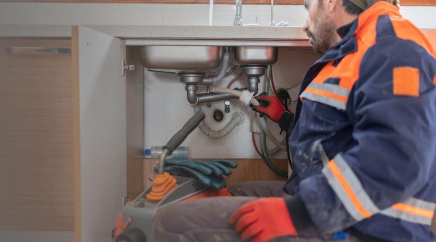 Professional slab leak plumber services in Whittington, IL